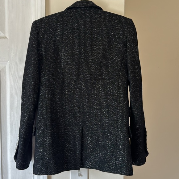 Zadig & Voltaire Venus sparkle Metallic wool blend blazer - Picture 7 of 11